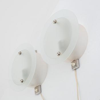 Wall lamps, a pair, Sweden 1930s.