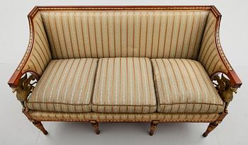 SOFFA, empirestil, 1800-/1900-tal.