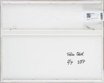 Felix Odell, photograph signed and numbered 2/7 on verso.