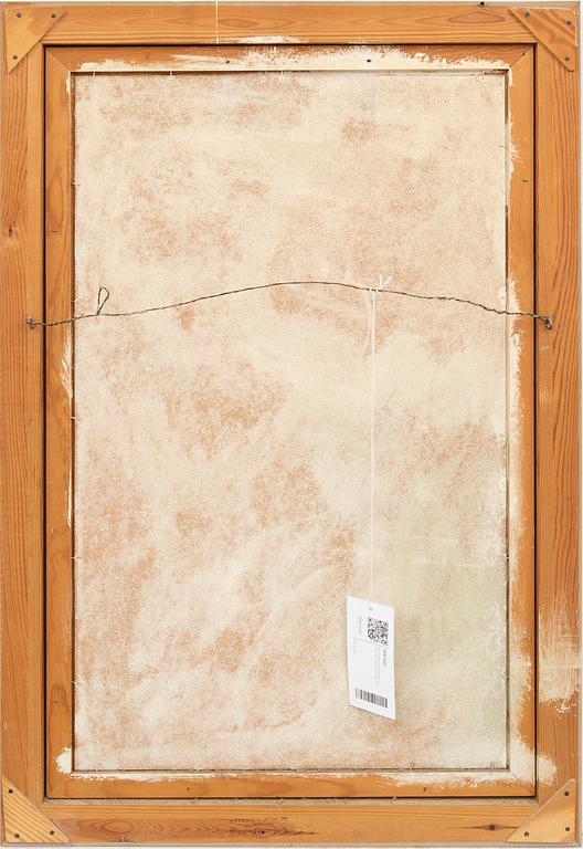 Bertil Gadö, olja på pannå, signerad och daterad 62.