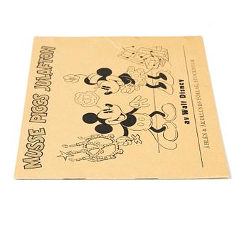Comic book, "Mickey Mouse's Christmas Party", 1936.