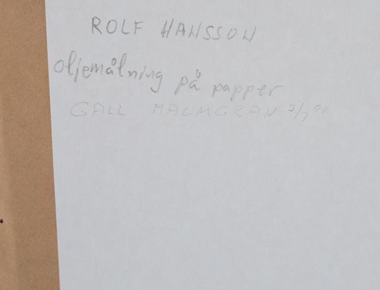 Rolf Hanson, "Cahou".