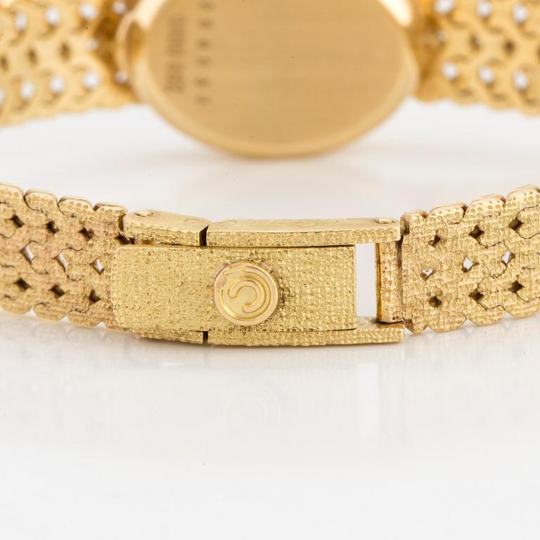 A Certina 18K gold ladies watch.