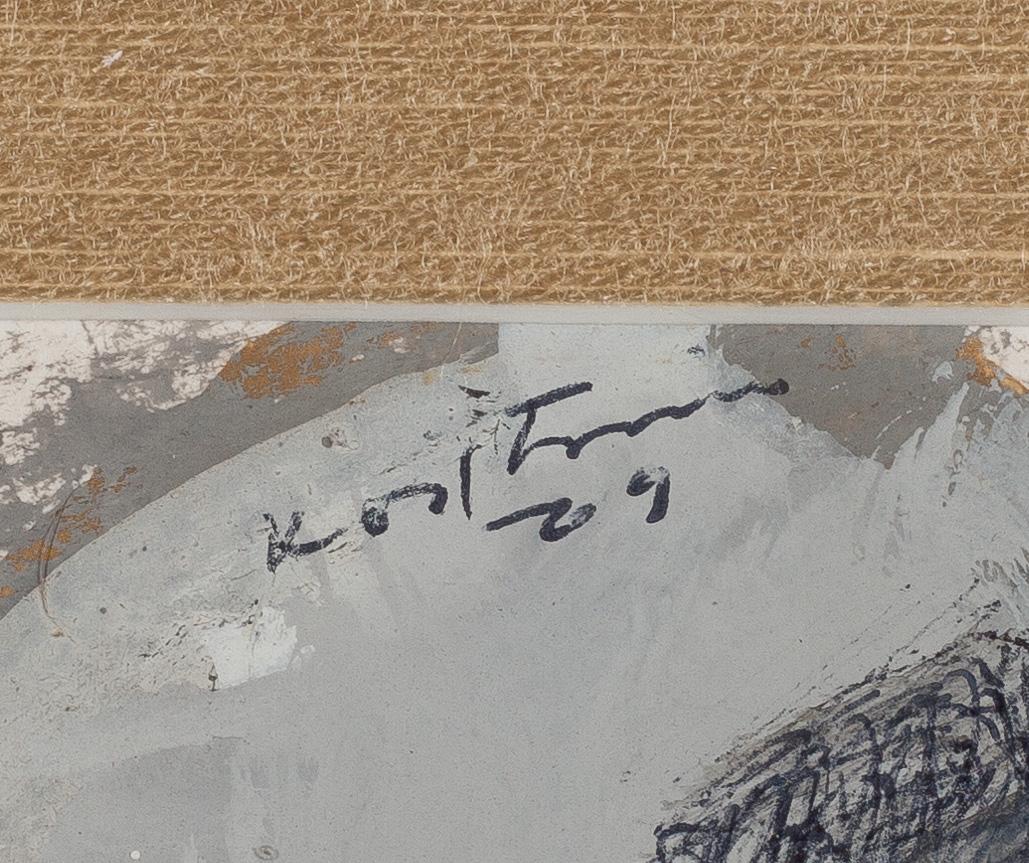 Unto Koistinen, mixed media, signed and dated -69.