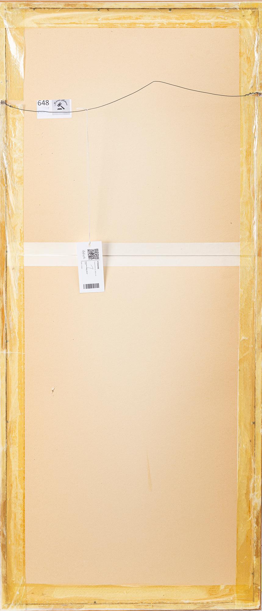 Decorative wall painting, known as “tuppamålning”, Småland, dated 1836.