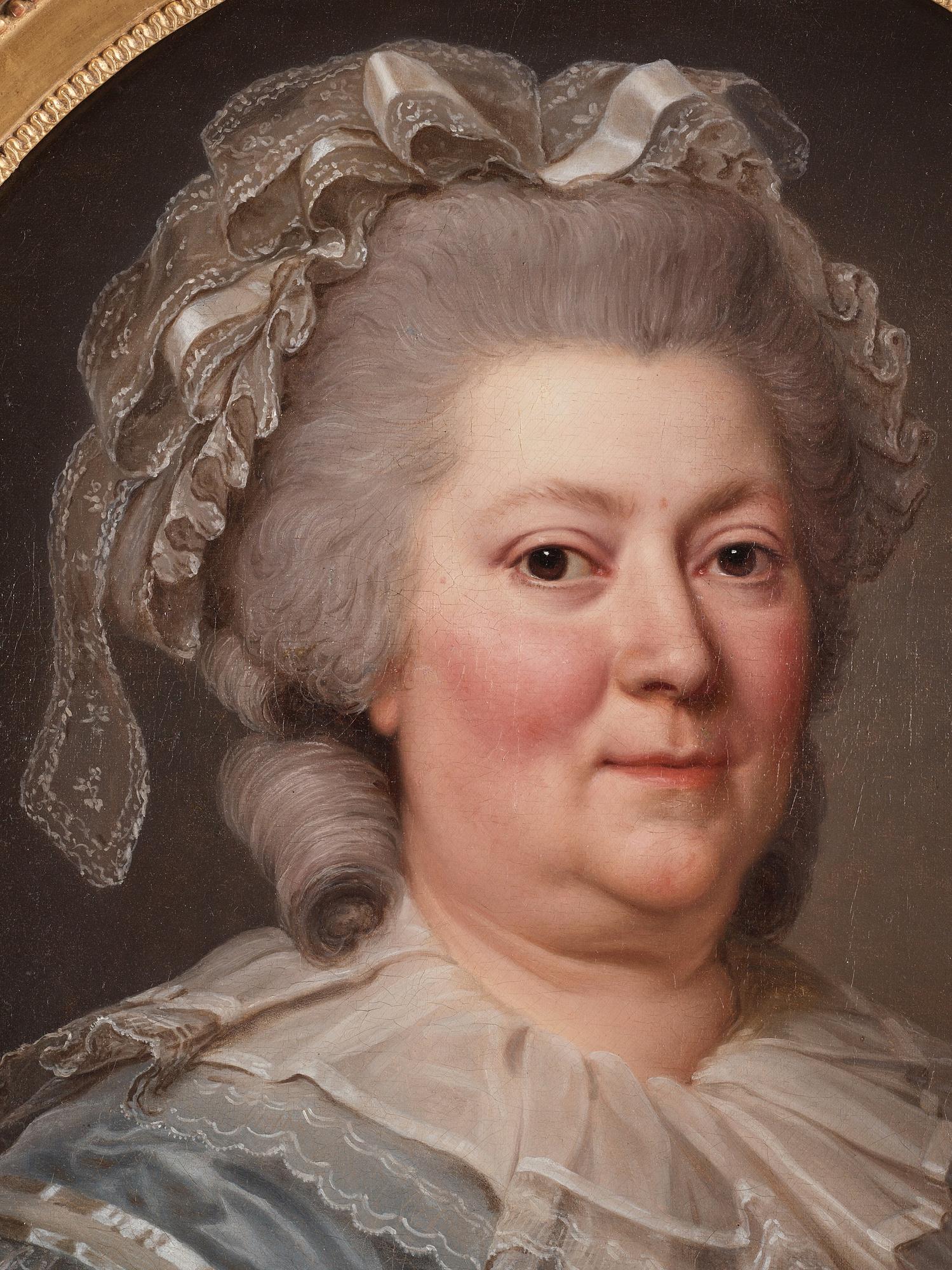 Adolf Ulrik Wertmüller, Porträtt av Madame Marie-Anne-Louise Genèt (1724-1796), kallad Lise.