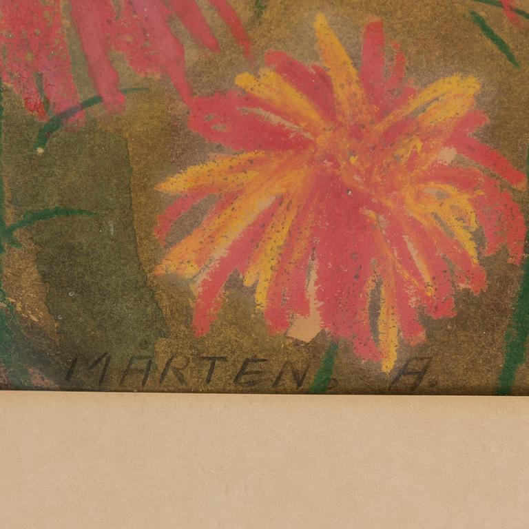 MÅRTEN ANDERSSON, mixed media, signed Mårten A in pencil.