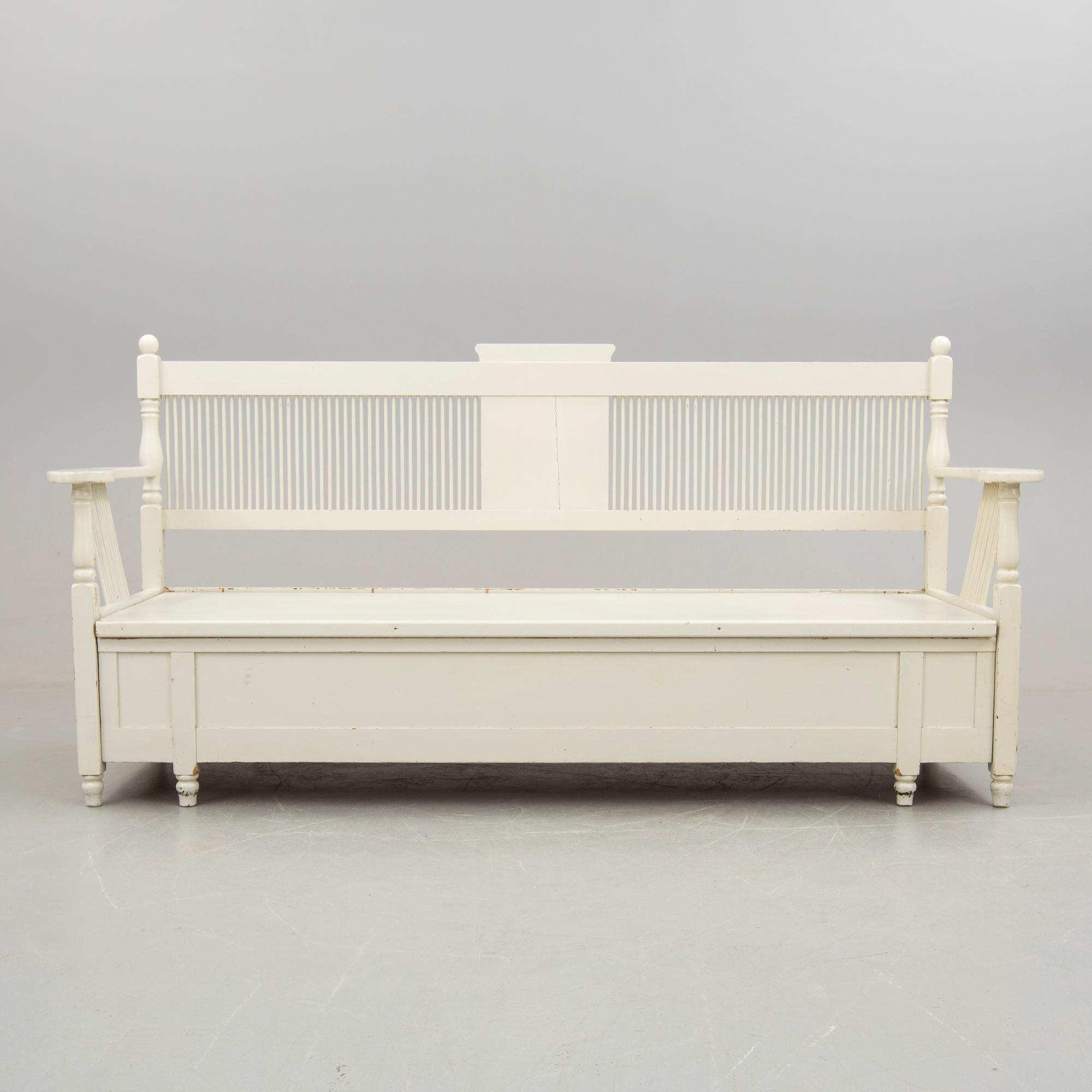 CARL WESTMAN, soffa, "Arbetarmöbeln", formgiven 1899.