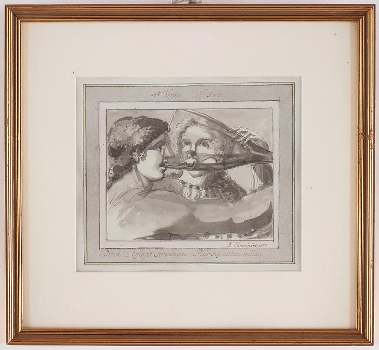 Carl August Ehrensvärd, "Goda gosse, glaset töm". Serie av dryckesvisor, 24 st.