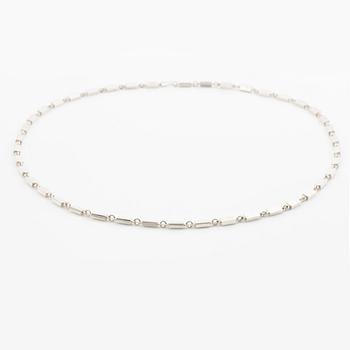 Rey Urban, collier, stavkedja sterling silver, Stockholm 1995.