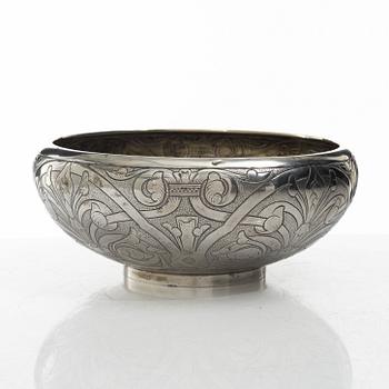 Skål, silver, J. Tostrup, Norge 1902.