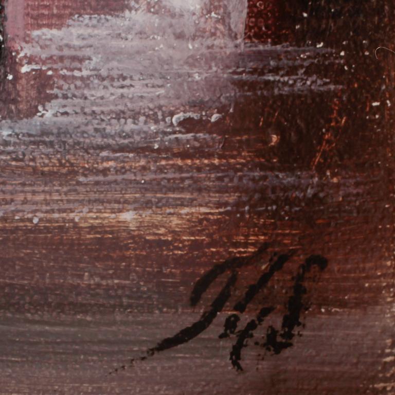 TOMMY G. SUNDMAN, olja på duk, sign.