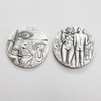 Kauko Räsänen, Mitali, Suomen lääkäriliitto, hopeaa. Kultatellisuus, Turku 1985.