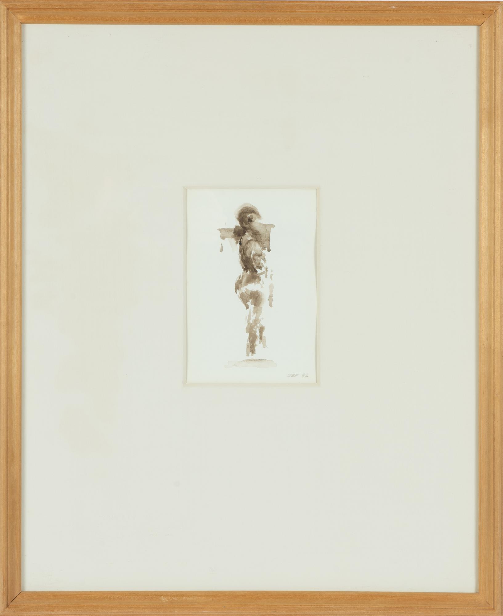 John-E Franzén, Standing model.