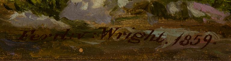 Ferdinand von Wright, KOR I TORVRÖK.