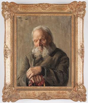 EMERIK STENBERG, olja, signerad numrerad 93.