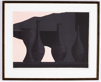 Philip von Schantz, lithograph in colours, 1992, signed arkivex.