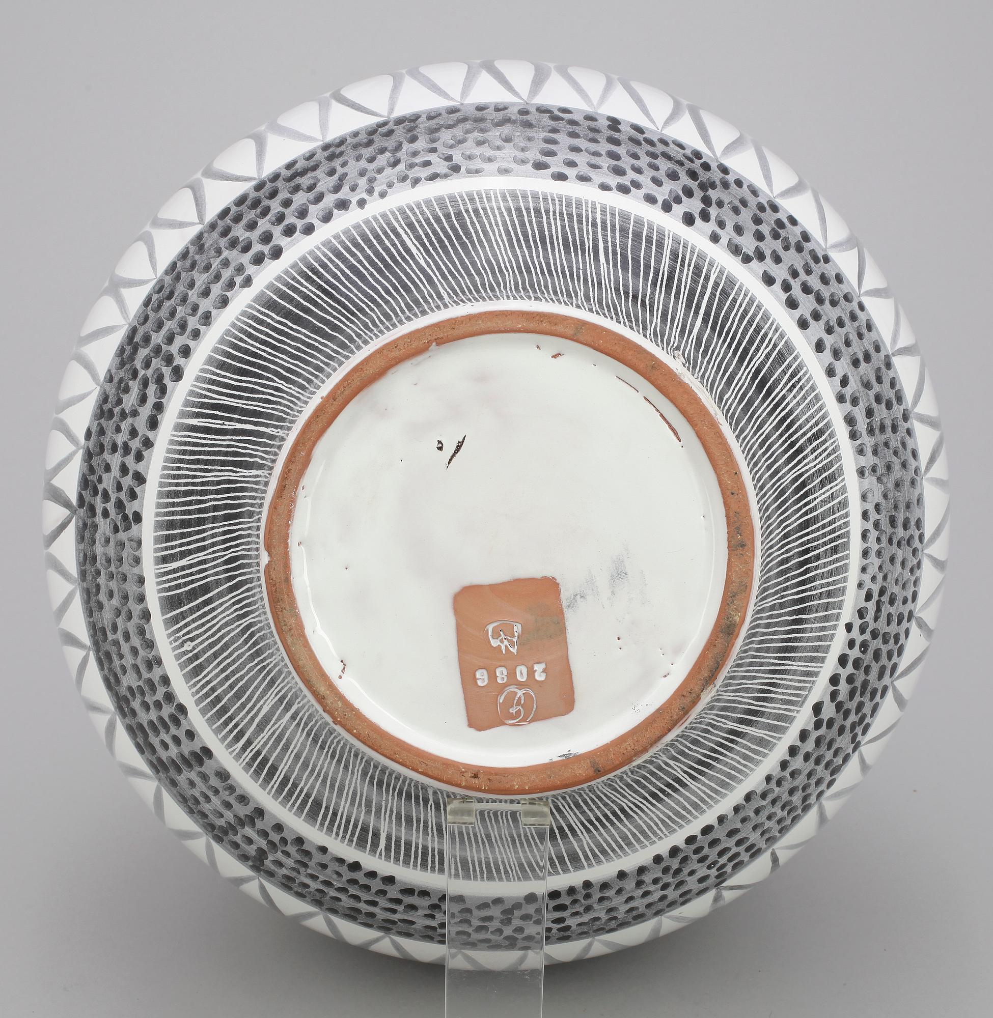 VAS, lergods, Ingrid Atterberg Upsala-Ekeby, 1950-tal.