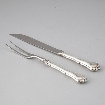 A Finnish silver cutlery, second half of the 20th century (63 pieces).