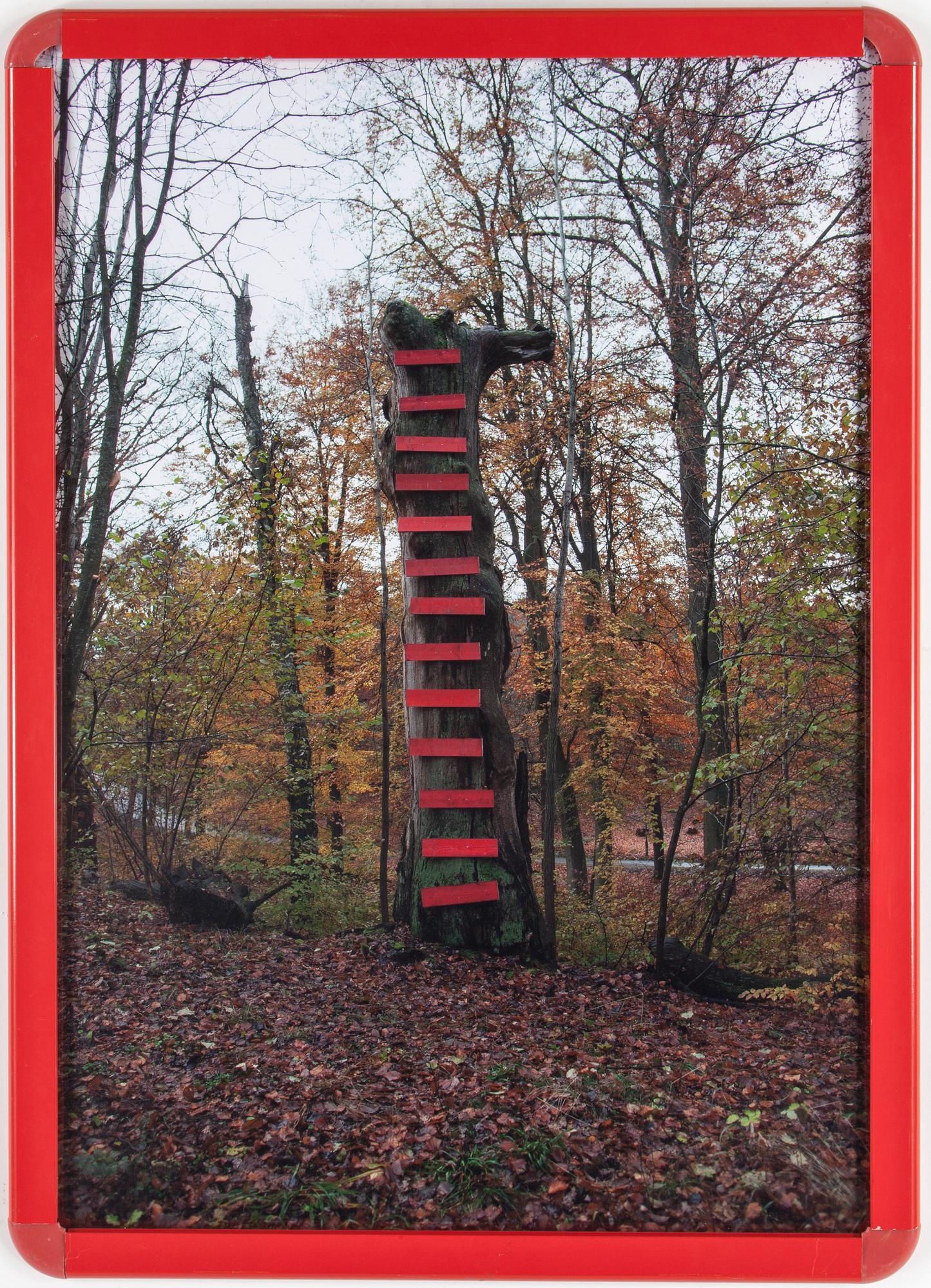 "AKKP" AKAY OCH KLISTERPETER, utan titel, a tergo signerat. Ed  2/15.
