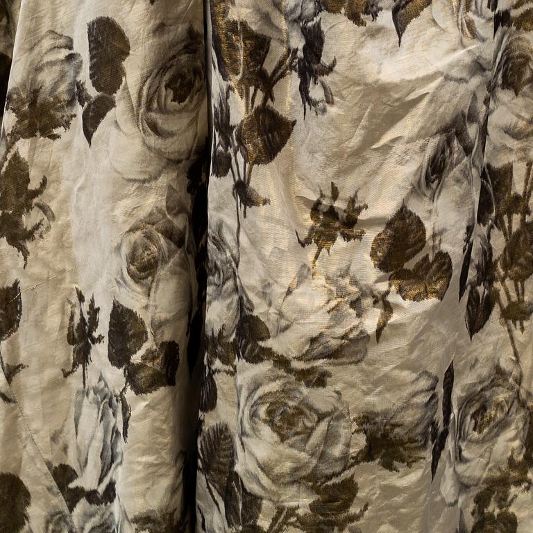 A cocktail dress from Märtaskolans Franska Avdelning, Stockholm, 1950's.