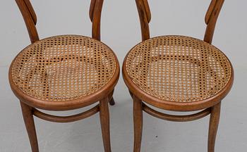 STOLAR, ett par, Thonet, Wien, omkring 1900.