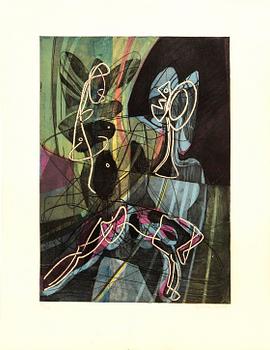 Stanley William Hayter, lithograph signed dated and numbered 56 115/200.