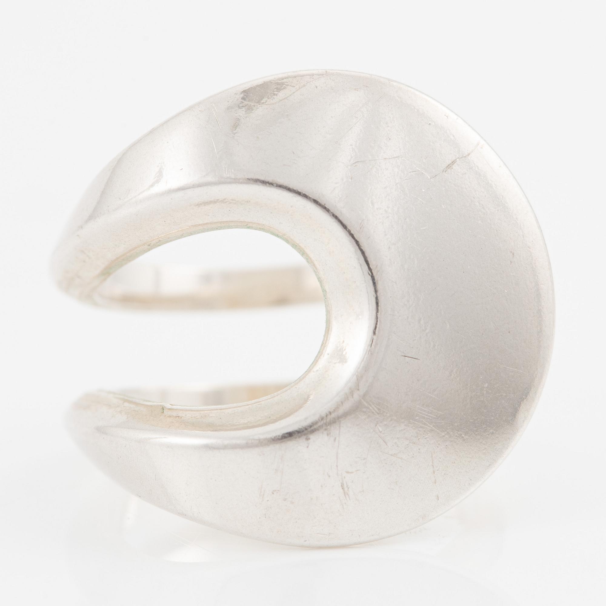 David Andersen ring, sterling silver, Norway.