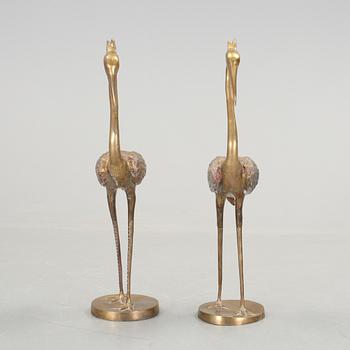 SKULPTURER, ett par, brons, 1900-tal.