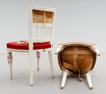 STOLAR, 1 par, sengustavianska, 1800-talets första hälft.