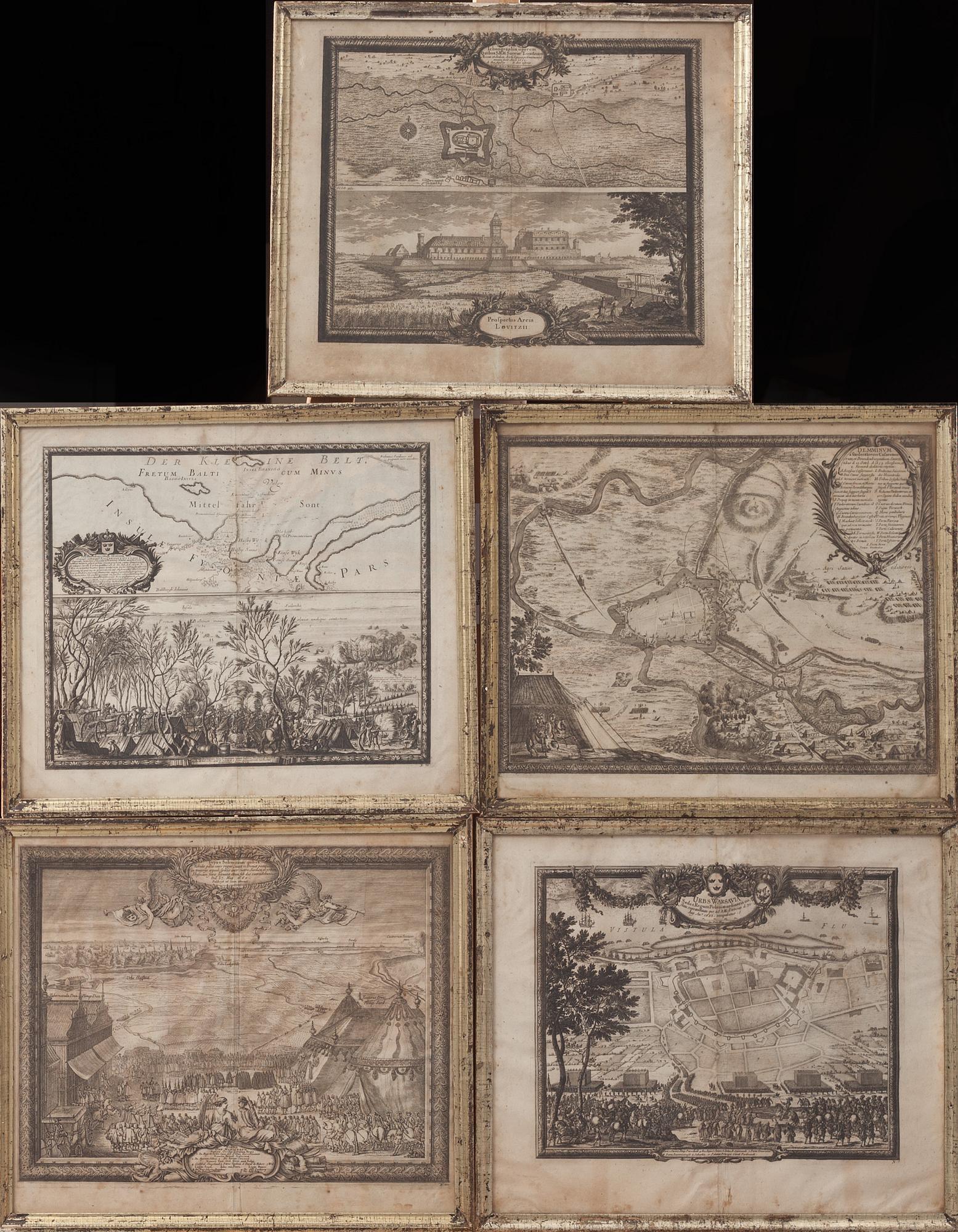 KOPPARSTICK, 5 st 1600/1700-tal.