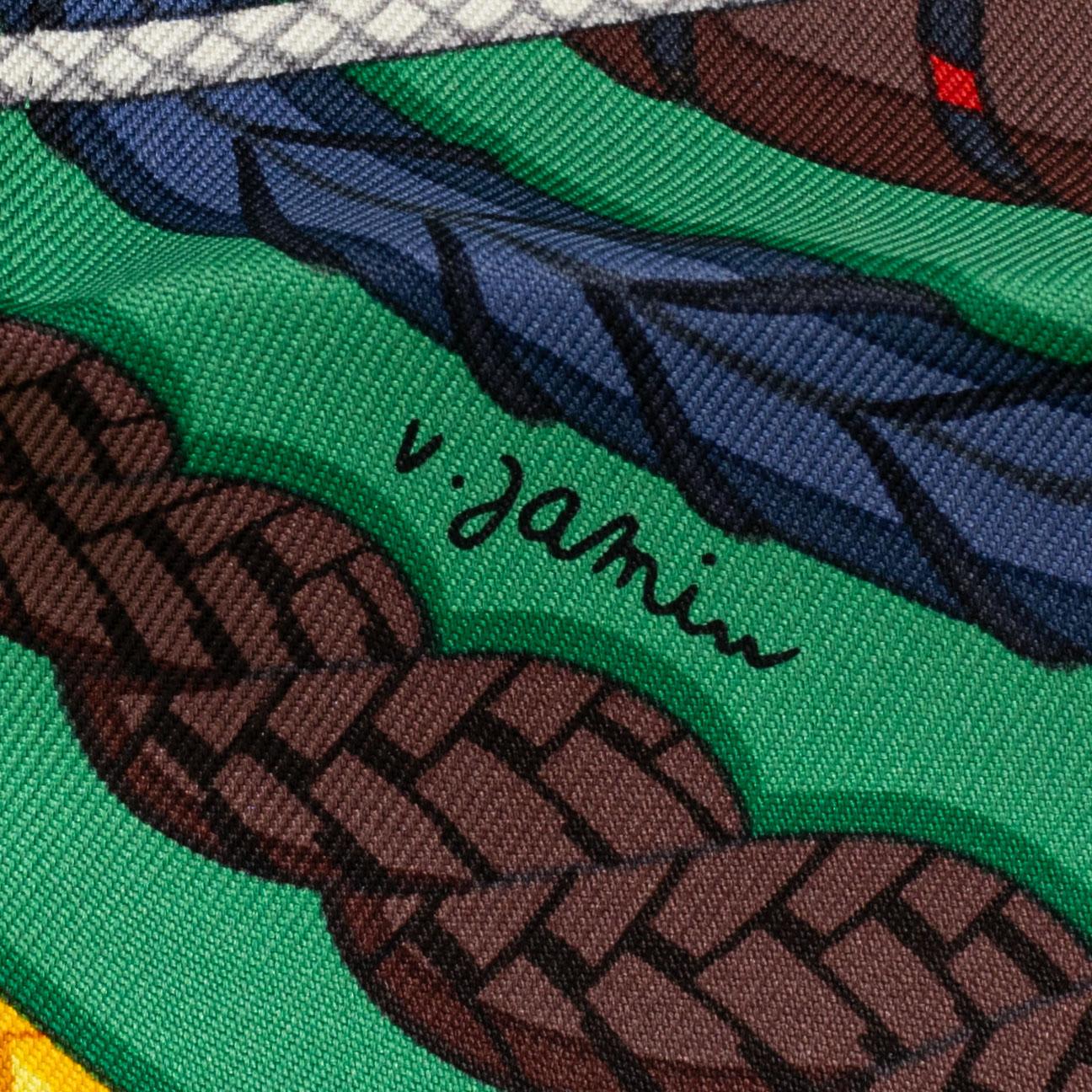 Hermès, scarf, "Fouets et Badines".