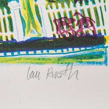 litograph in colours, signd and numbered 20/120.