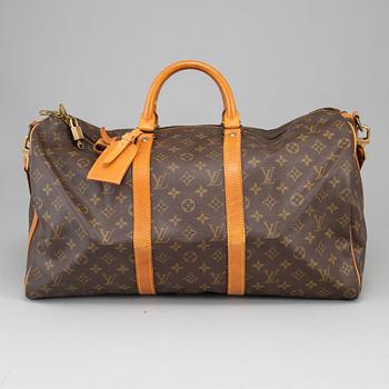 LOUIS VUITTON, 'Monogram Keepall Bandouliere 50'.