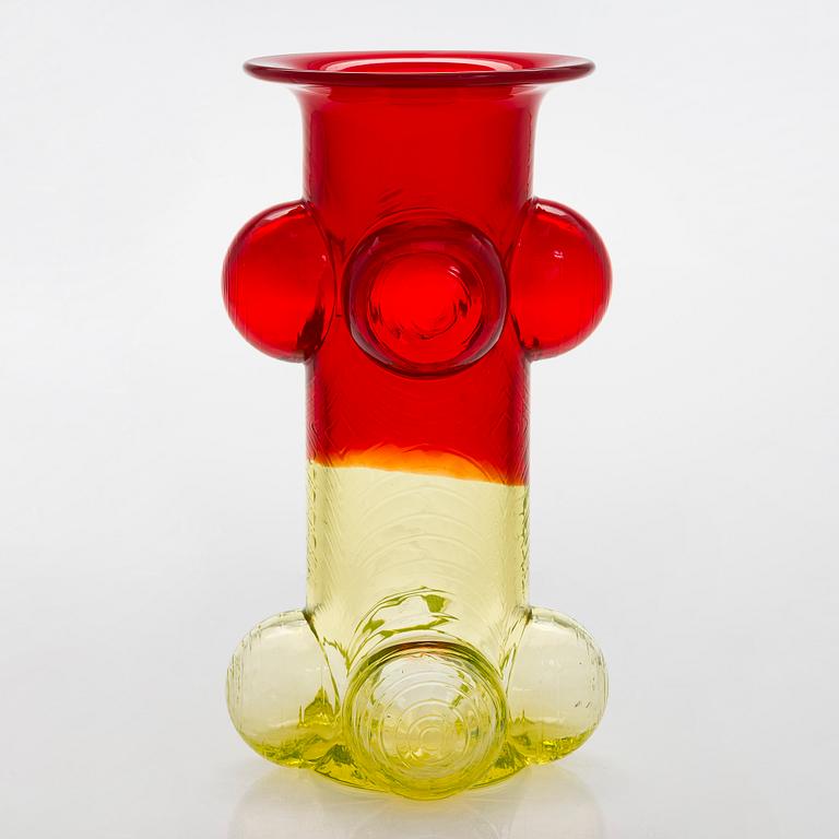 Nanny Still, "Pajazzo", Riihimäen Lasi Oy. Signeeraamaton.