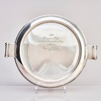 W.A. Bolin, a silver bowl, Stockholm 1931.