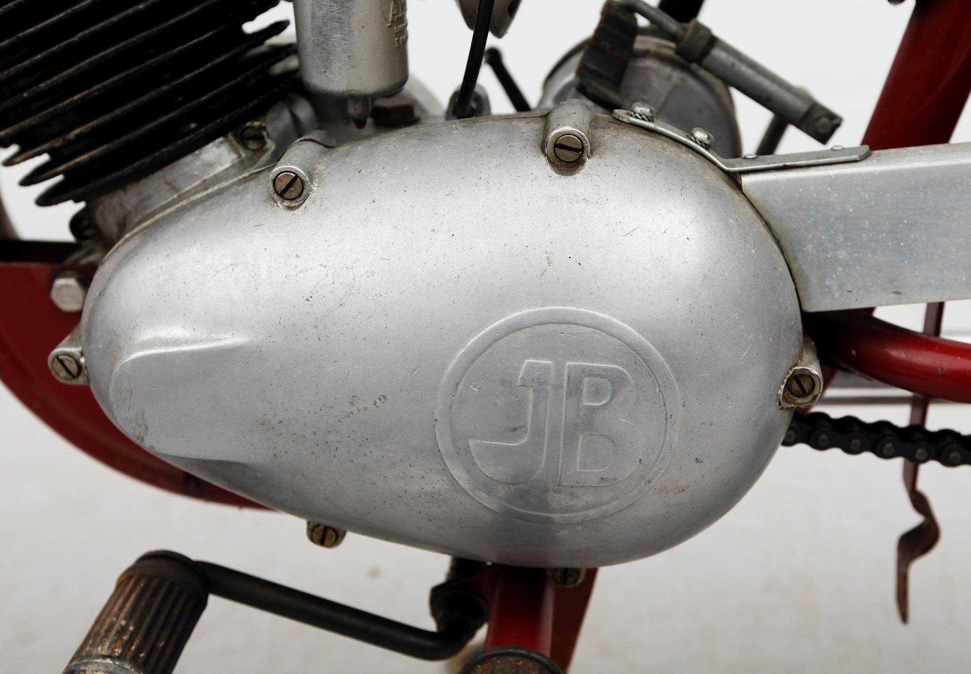 MOTORCYKEL, NV JB, Nymans Verkstäder, 1950-tal.