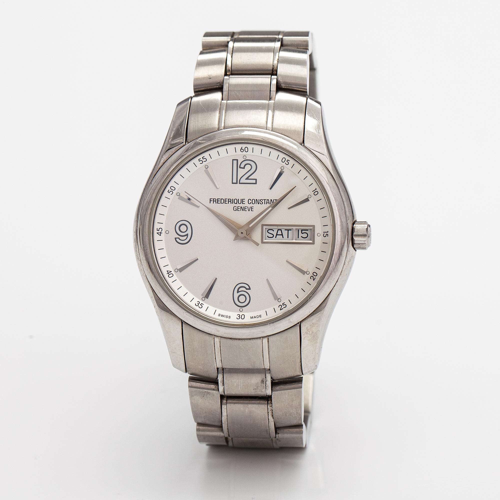 Frederique Constant, armbandsur, 38 mm.