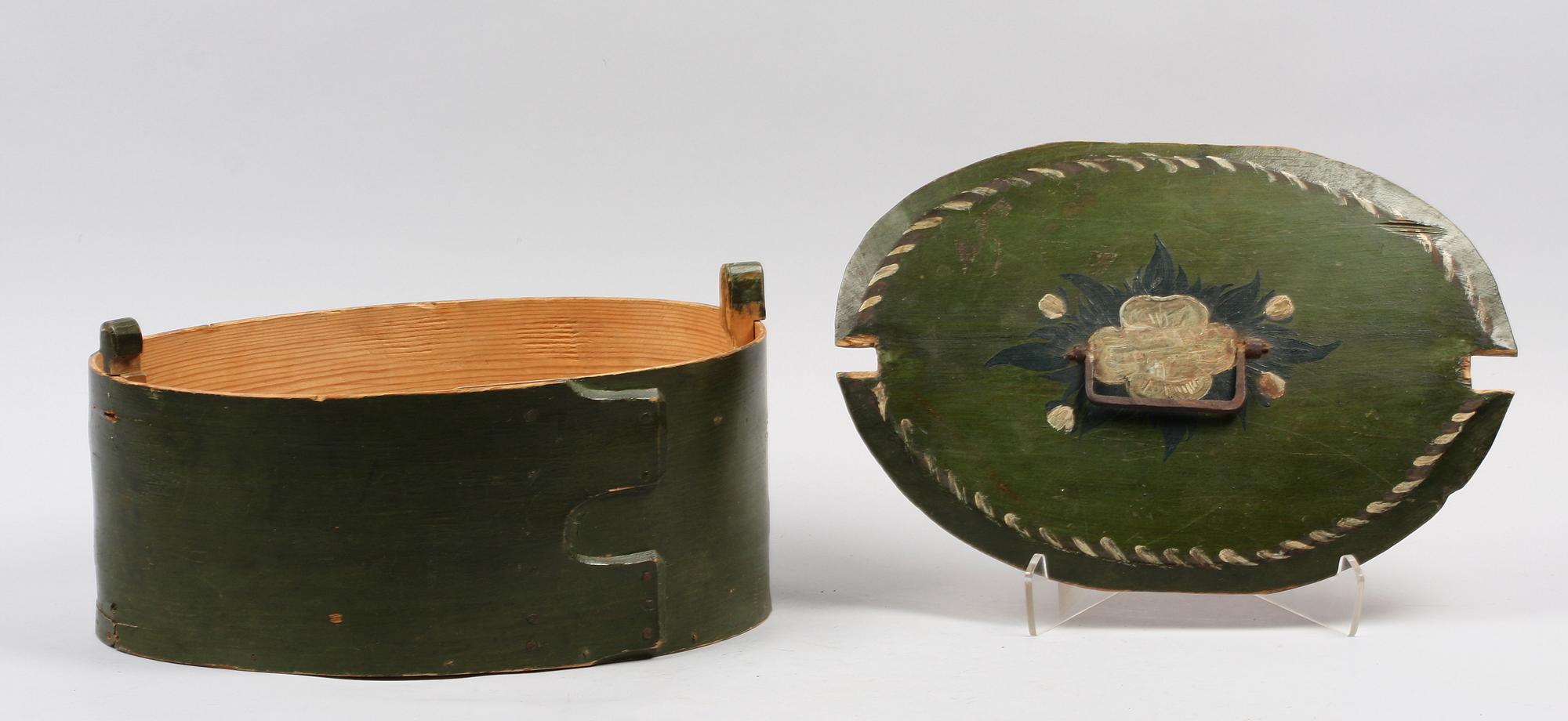 SVEPASK MED LOCK, 1800-tal.