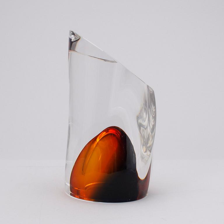 OBJEKT, glas, Göran Wärff, Kosta Boda, signerad.