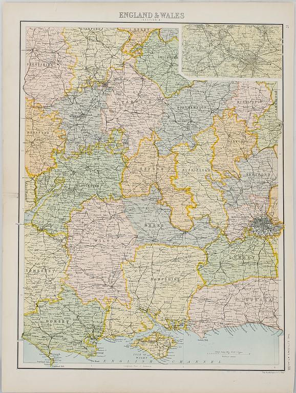 KARTOR, DIVERSE, 1700-1900-tal, 150-200 blad.