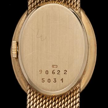 Chopard - Genève. Guld. Manuell. 1960-tal. 19 x 25mm.