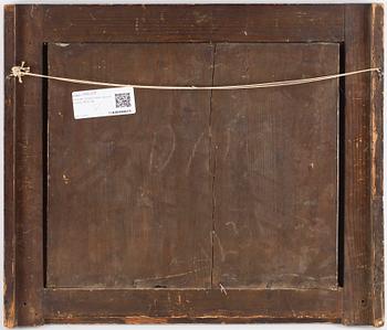 OKÄND KONSTNÄR, olja på pannå, 1600-tal.