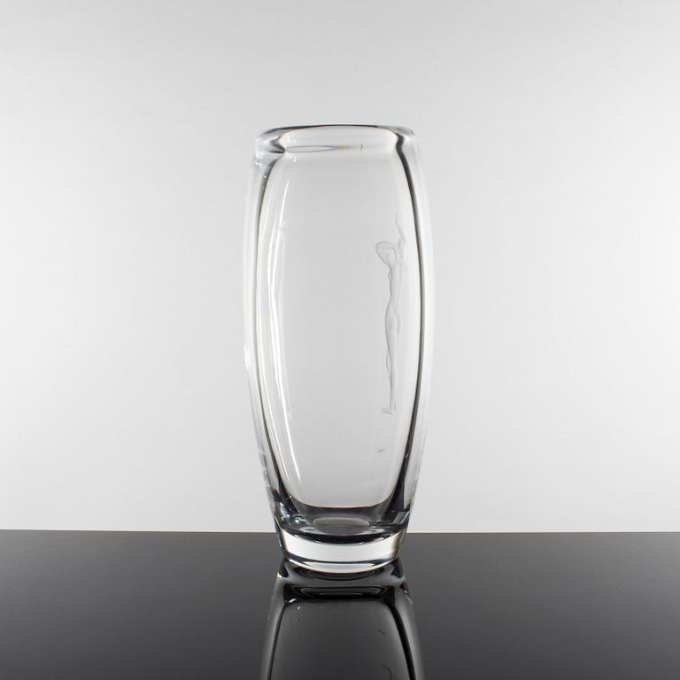 EDVIN ÖHRSTRÖM, vas, glas. Orrefors 1944.