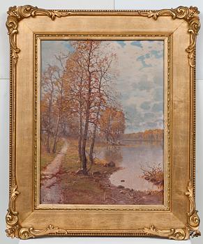 Eugen Taube, SHORE VIEW IN AUTUMN.