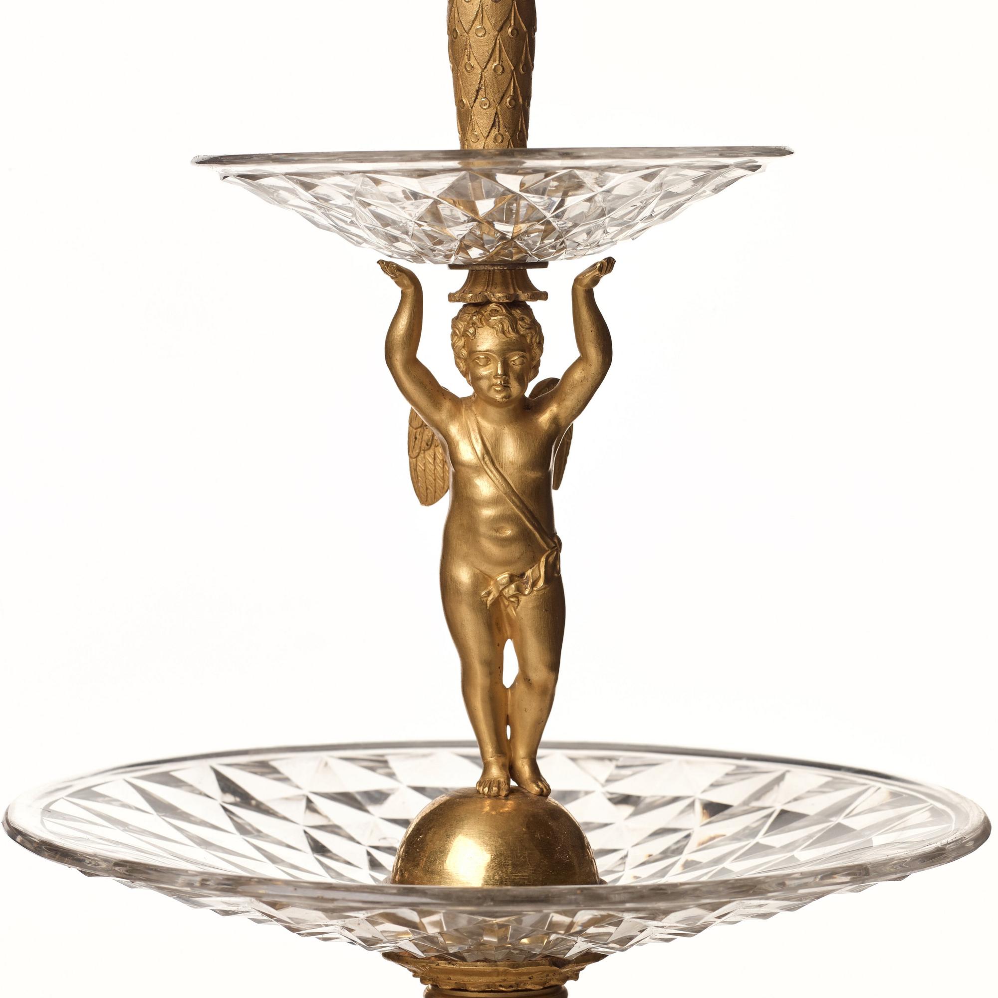 BORDSUPPSATSER, ett par, i Pierre Philippe Thomires art, Paris, 1800-talets början, Empire.