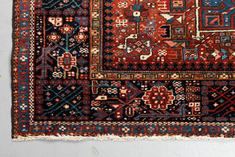 A rug, semi-antique Karadja, ca 196 x 150 cm.