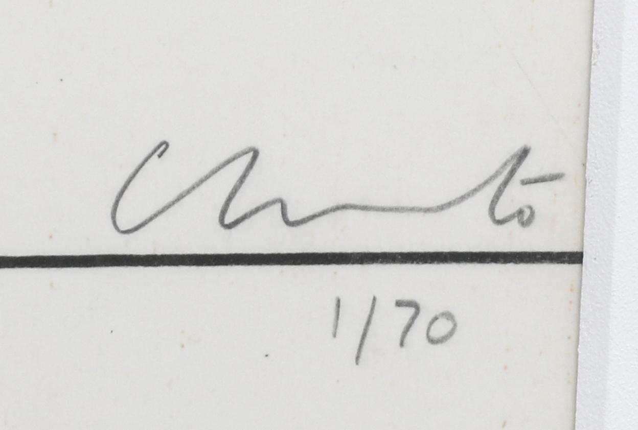 Christo & Jeanne-Claude, "Ten million oil drums wall, project for the Suez Canal".