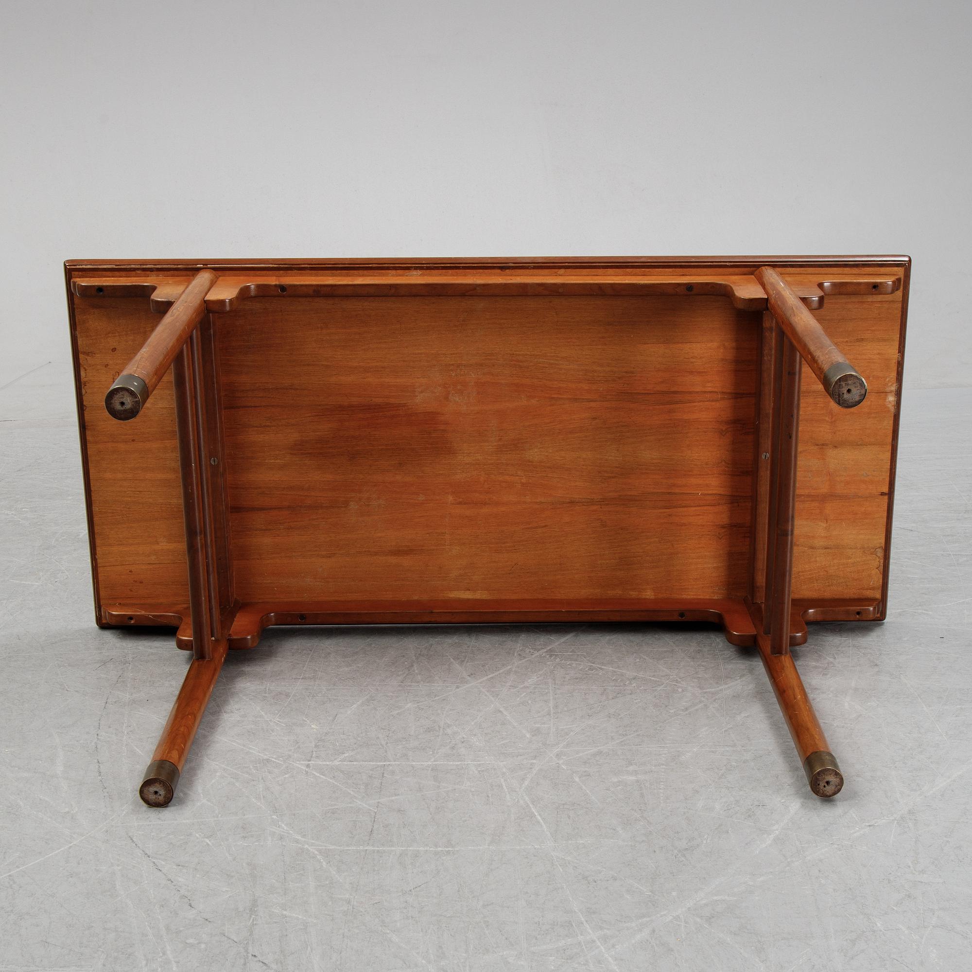 A mid-century table, possibly Danmark.