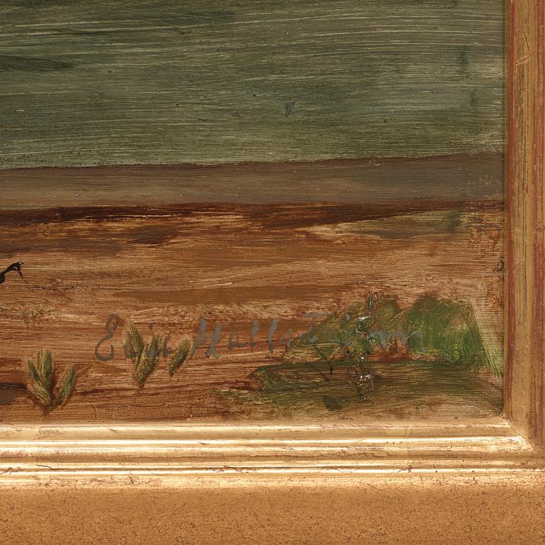 Eric Hallström, "Djurgården från Kastellholmen".